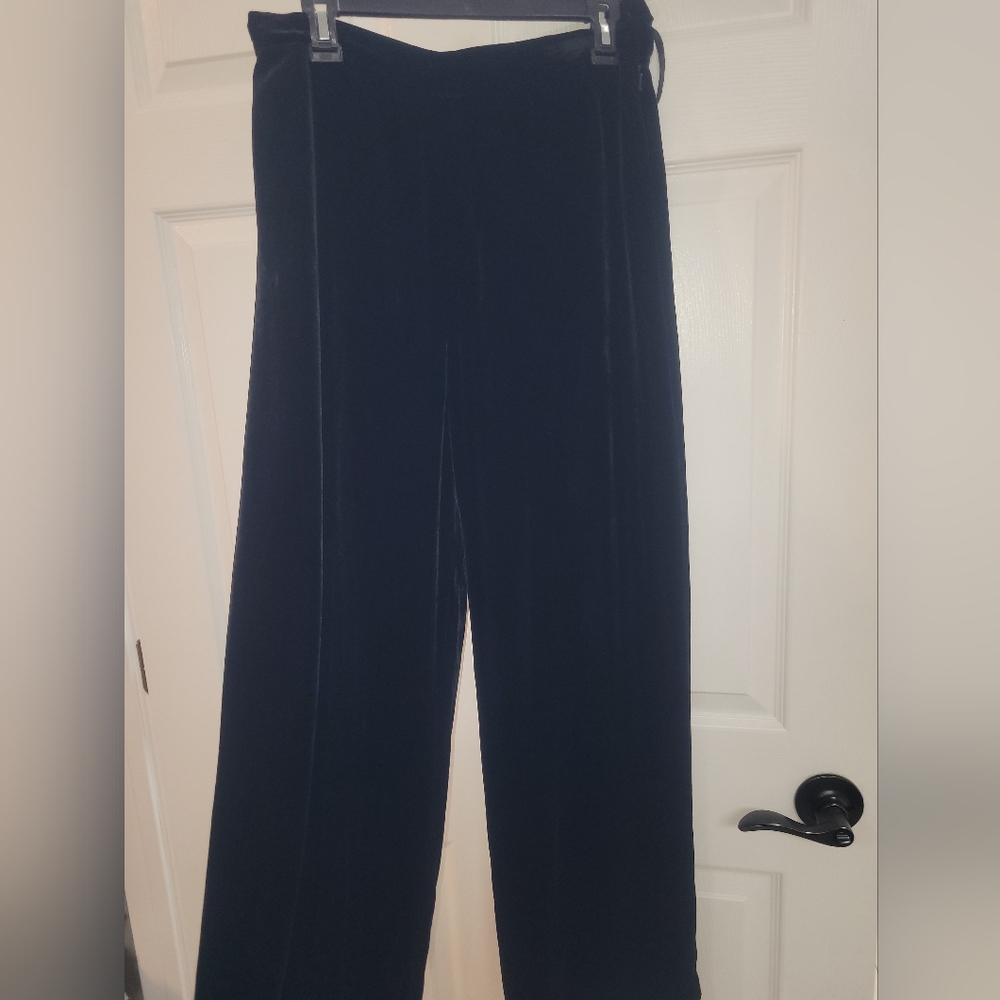 Rena Rowan Classic Black Wide Leg Pants Gently Used Size 12